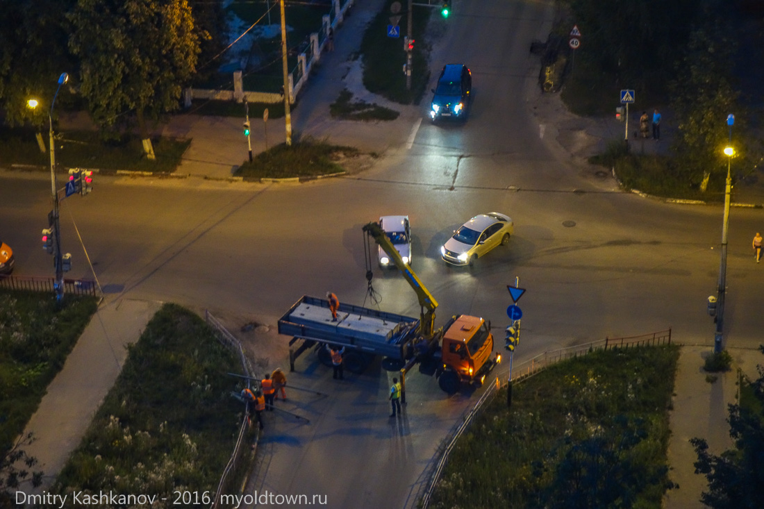 Ночью 28 июля перекрыли въезд на Молодежный с улицы Ватутина
