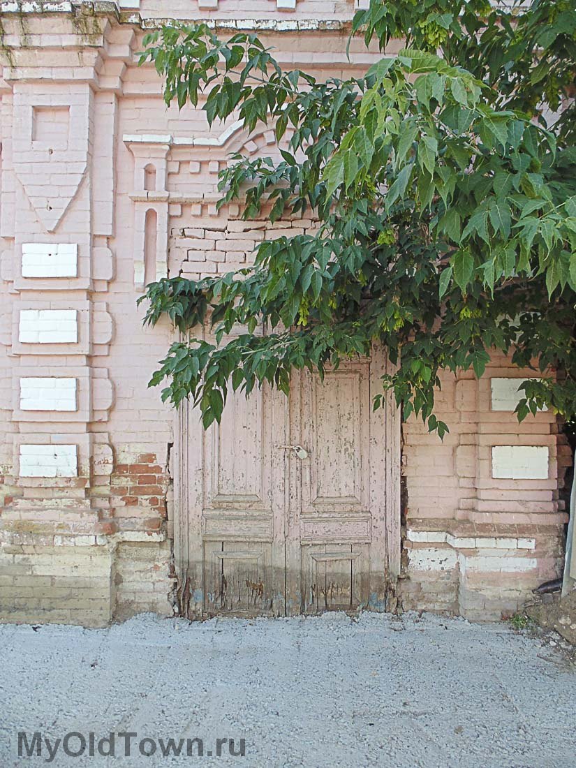 Дом купца Василия Юдина в селе Заплавное. Фото фрагмента