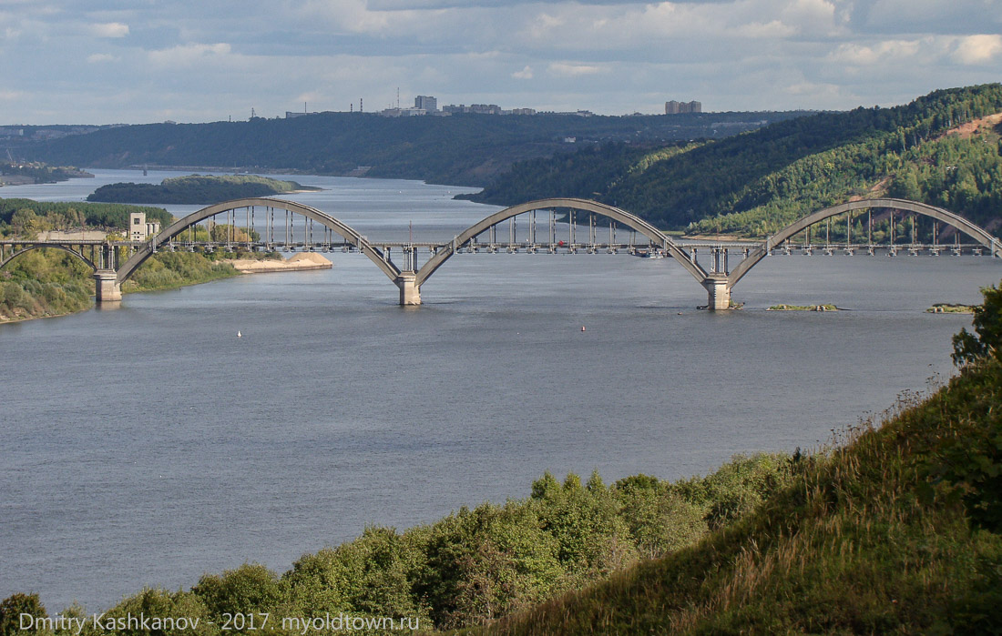 Фото Стригинского моста через Оку. Нижний Новгород 