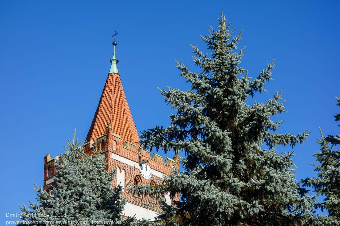 Купол Георгиевской церкви в Правдинске