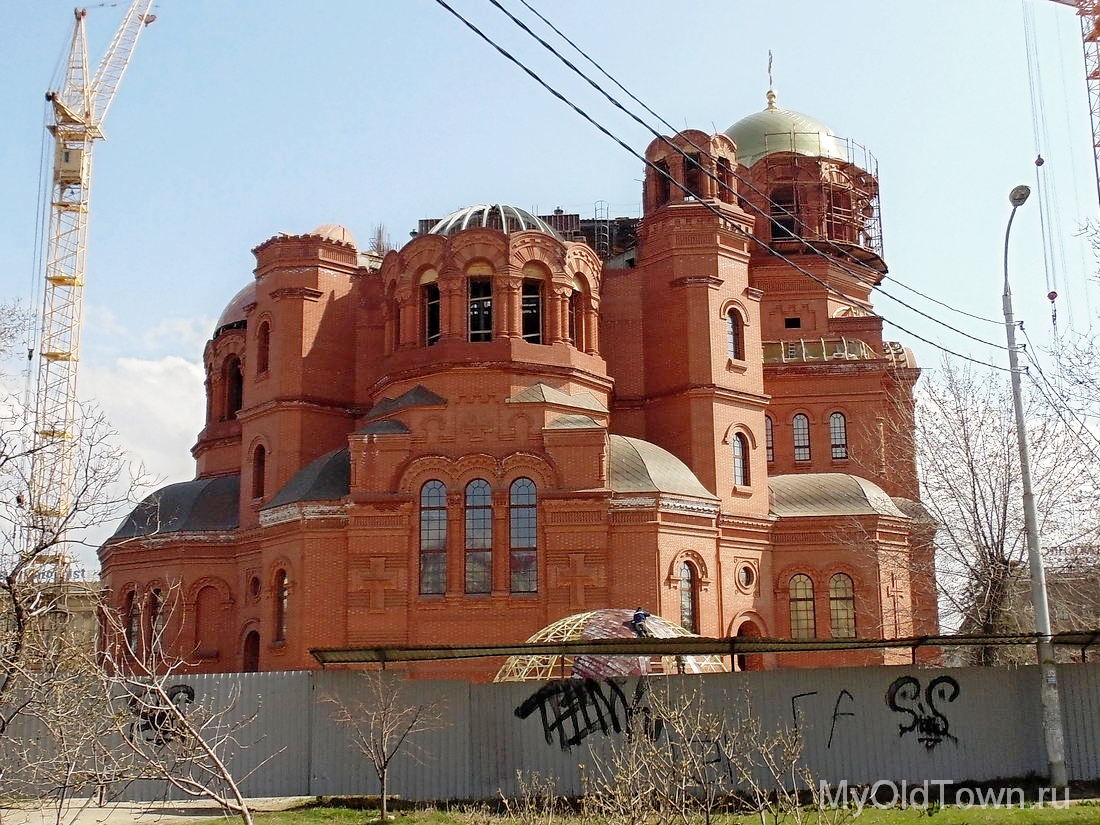 Собор Александра Невского в Волгограде. Апрель 2019 года