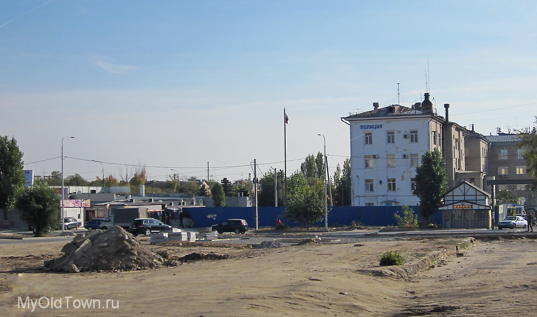 Волгоград, проспект Университетский. Место для будущего сквера