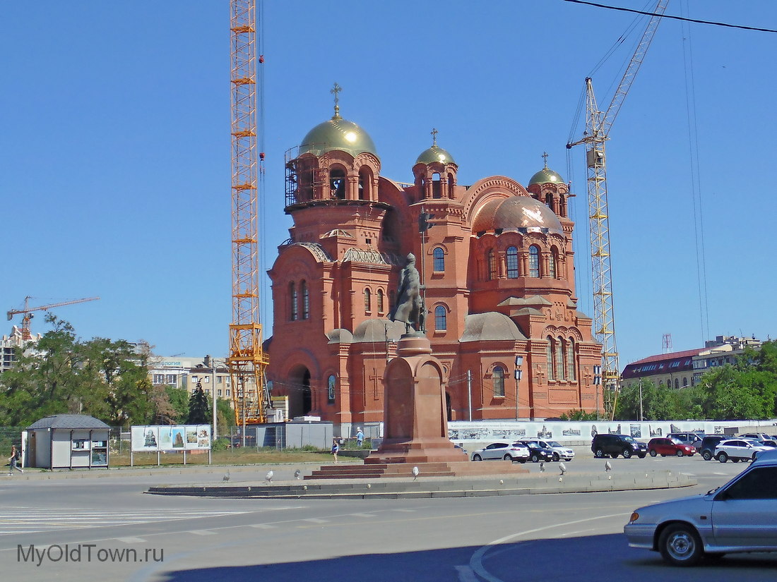 Собор Александра Невского в Волгограде. Июнь 2019 года