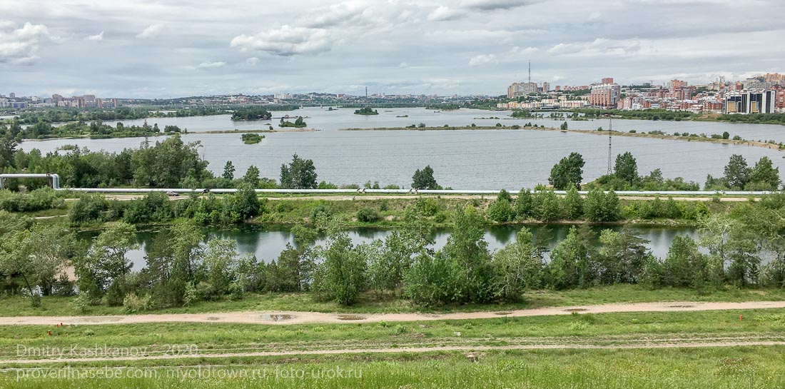 Иркутская ГЭС. Нижний бьеф