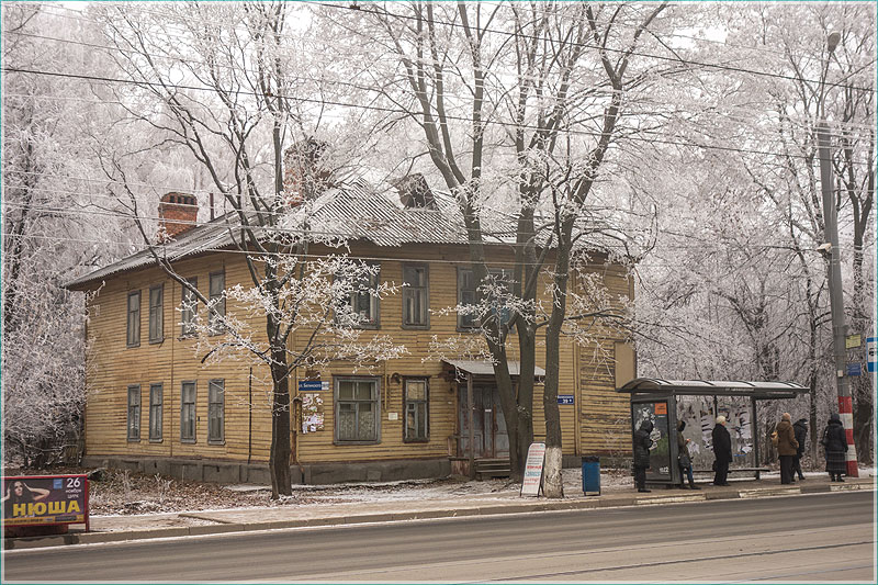 Улица Белинского, д. 39. Старые деревянные дома в Нижнем Новгороде. Фото 2014 года