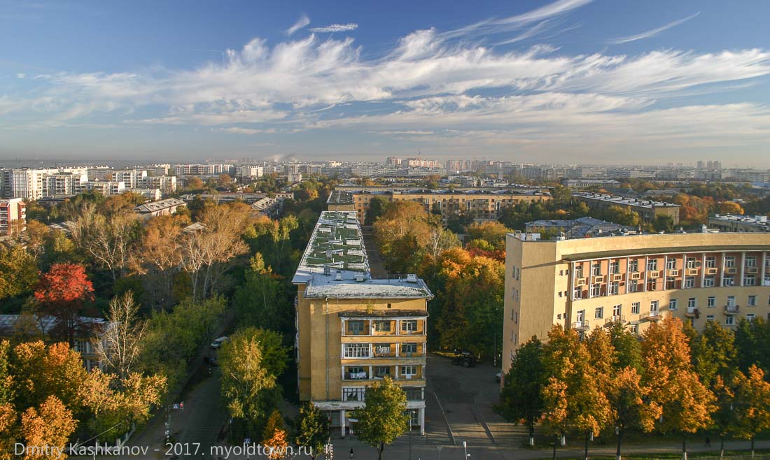 Осень на проспекте Молодежном. Нижний Новгород. Фото