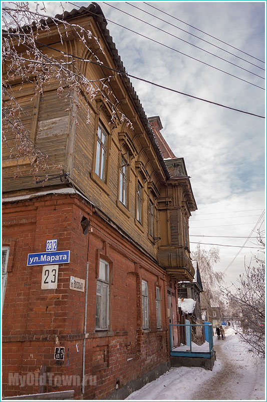 Перекресток улиц Марата и Вокзальной. Фото Нижнего Новгорода