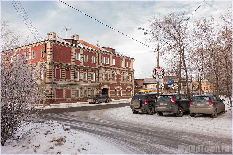Дом №21. Улица Марата. Фото Нижнего Новгорода