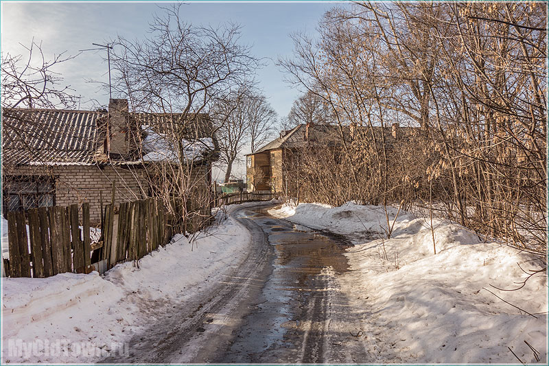 Дальняя улица. Нижний Новгород. Фото старых домов