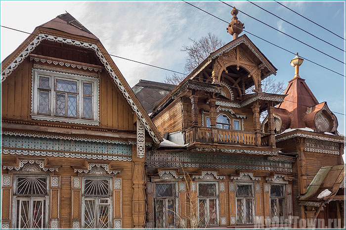 Дальняя улица. Нижний Новгород. Фото старых домов