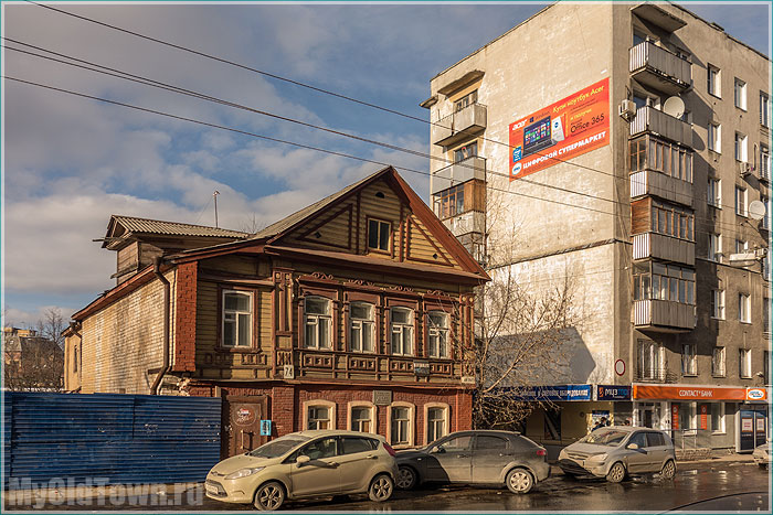 Улица Горького. Нижний Новгород. Фото старых домов