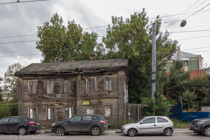 Дом 133. Улица Ильинская. Нижний Новгород. Фото старых деревянных домов