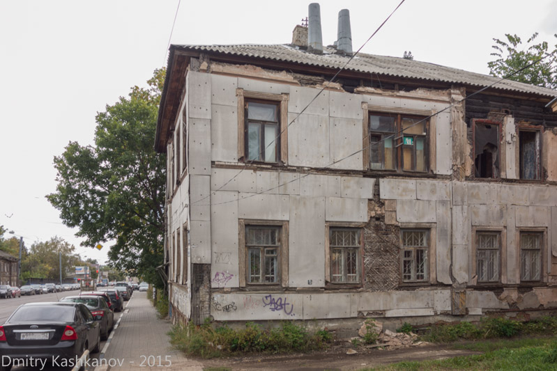 Дом 144. Улица Ильинская. Нижний Новгород. Фото старых деревянных домов