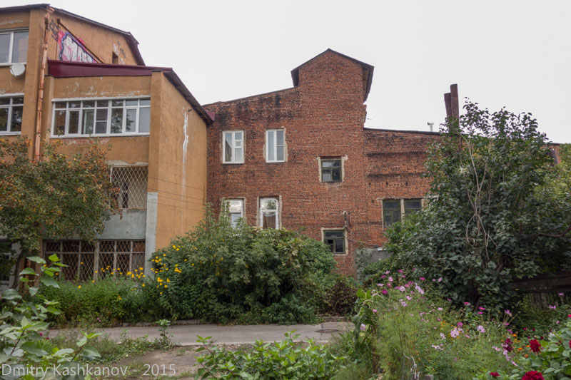 Старый дворик на улице Ильинской. Нижний Новгород