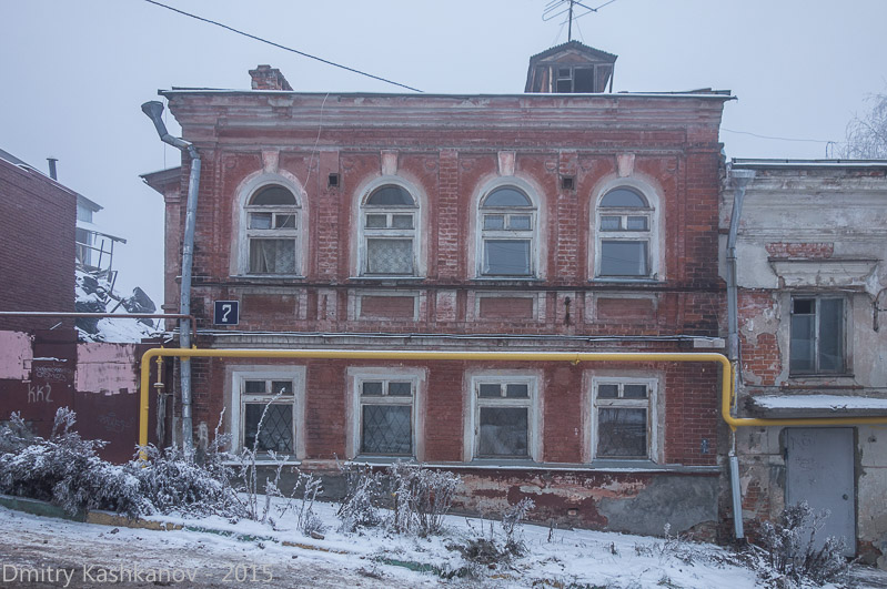 Старые дома Нижнего Новгорода. Улица Ильинская, дом 7. Фото