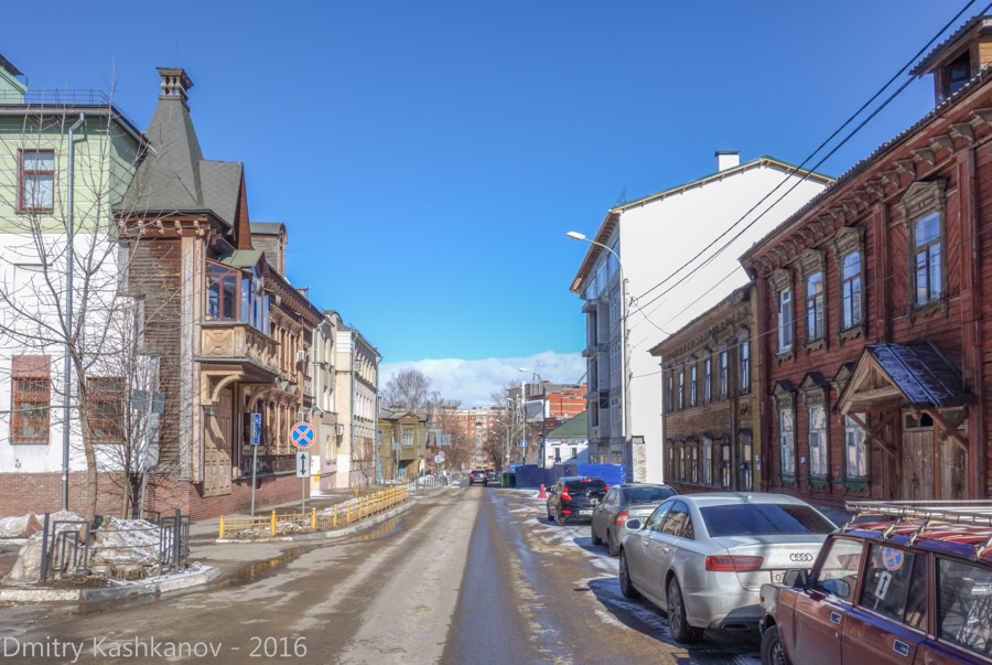 Улица Студеная в Нижнем Новгороде. Фото 2016 года
