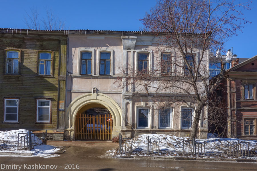 Улица Студеная, д 49. Фото Старых домов Нижнего Новгорода