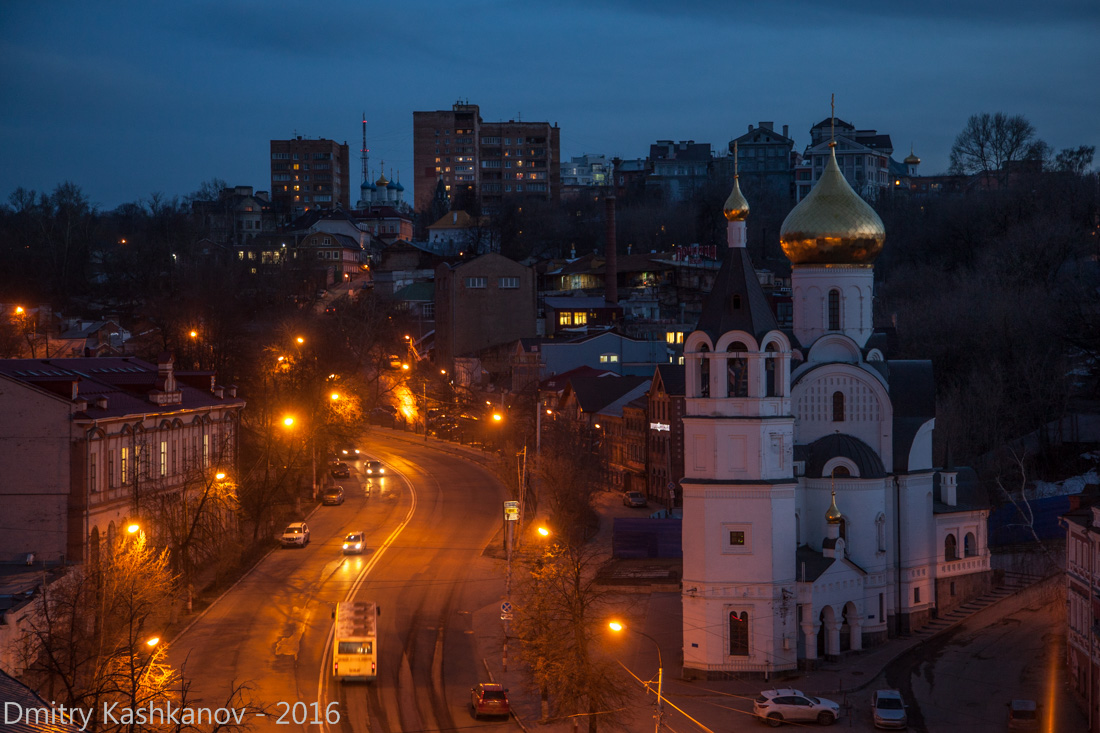 Зеленский съезд. Фото с крыши  дома 13 по ул. Рождественская