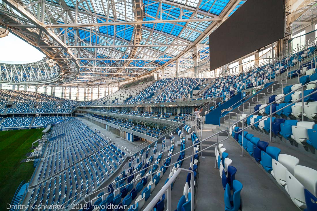 Трибуны стадиона Нижний Новгород