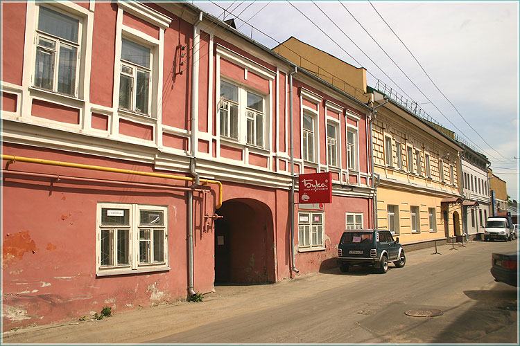 Кожевенная улица Старинные здания. Фото Нижнего Новгорода
