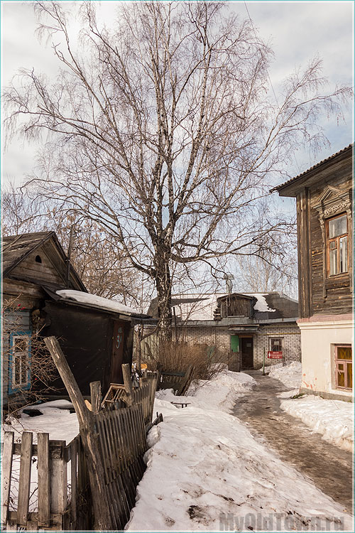 Малая Ямская улица. Нижний Новгород. Фото старых домов