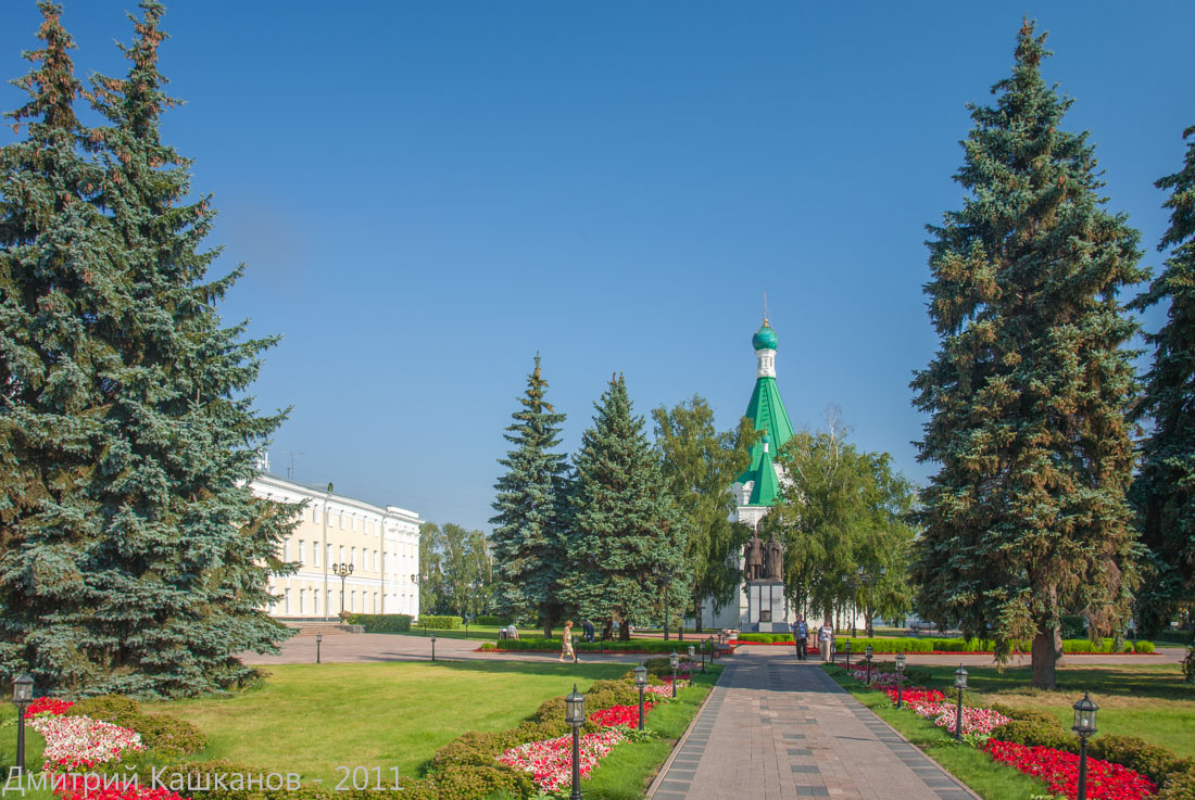 Архангельский собор на территории Нижегородского кремля. Фото