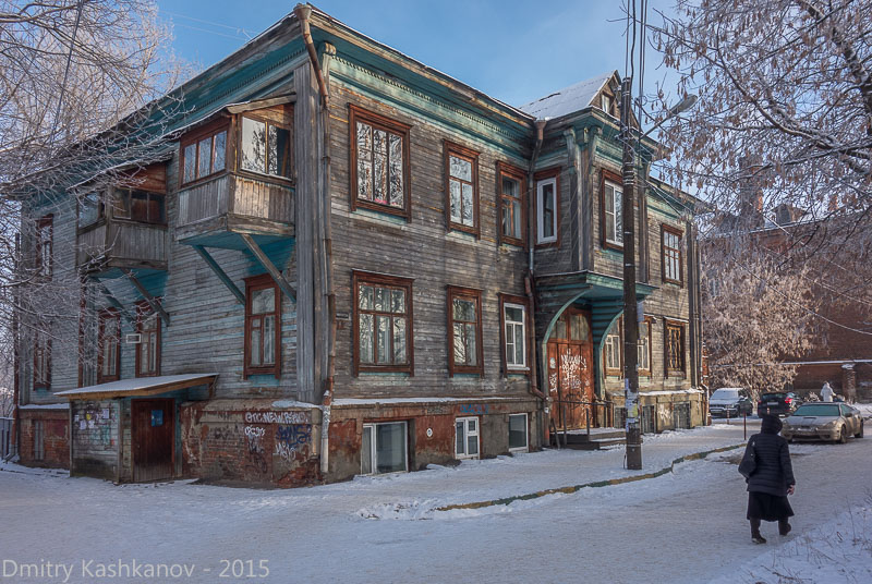 Униветситетский переулок, дом 1, Фото деревянного дома