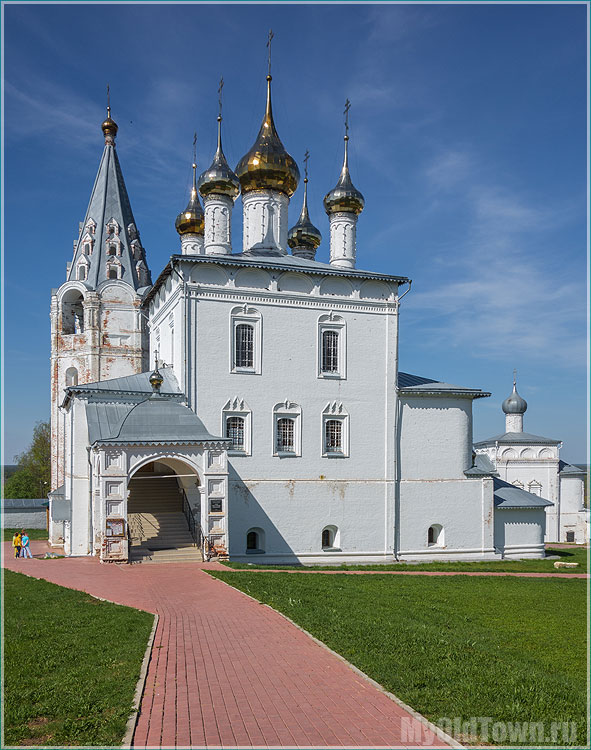 Николо-Троицкий мужской монастырь. Гороховец. Вертикальное фото