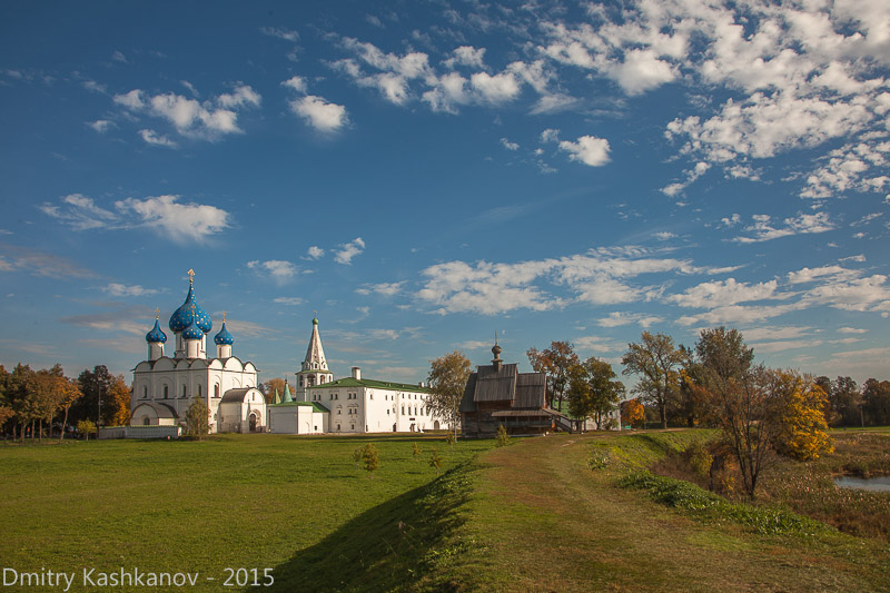 Суздальский Кремль. Вид на Рождественский собор