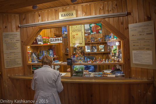 Касса музея деревянного зодчества в Суздале