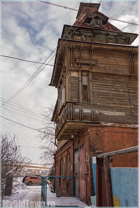 Фото Нижнего Новгорода. Ул. Вокзальная. Старые дома