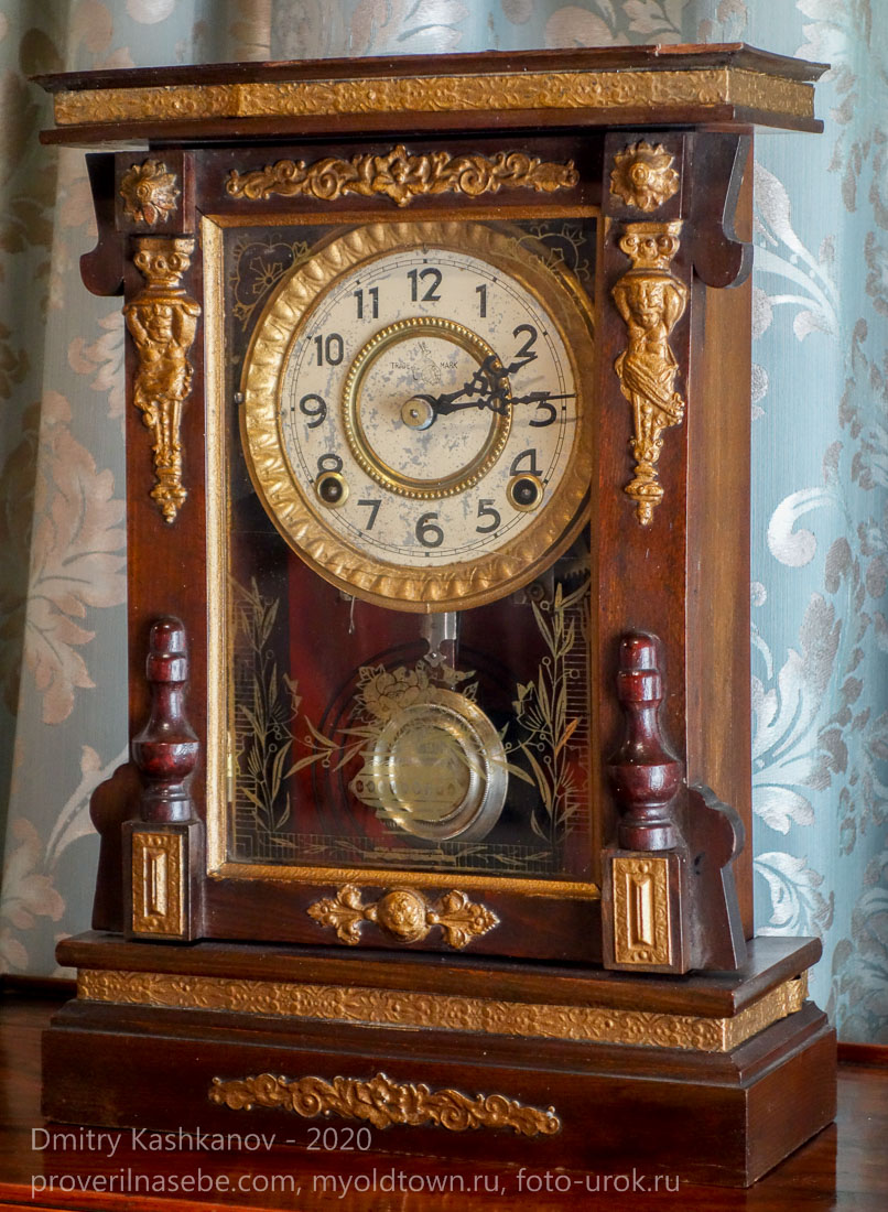 Старинные часы из дома Волконских. Иркутск