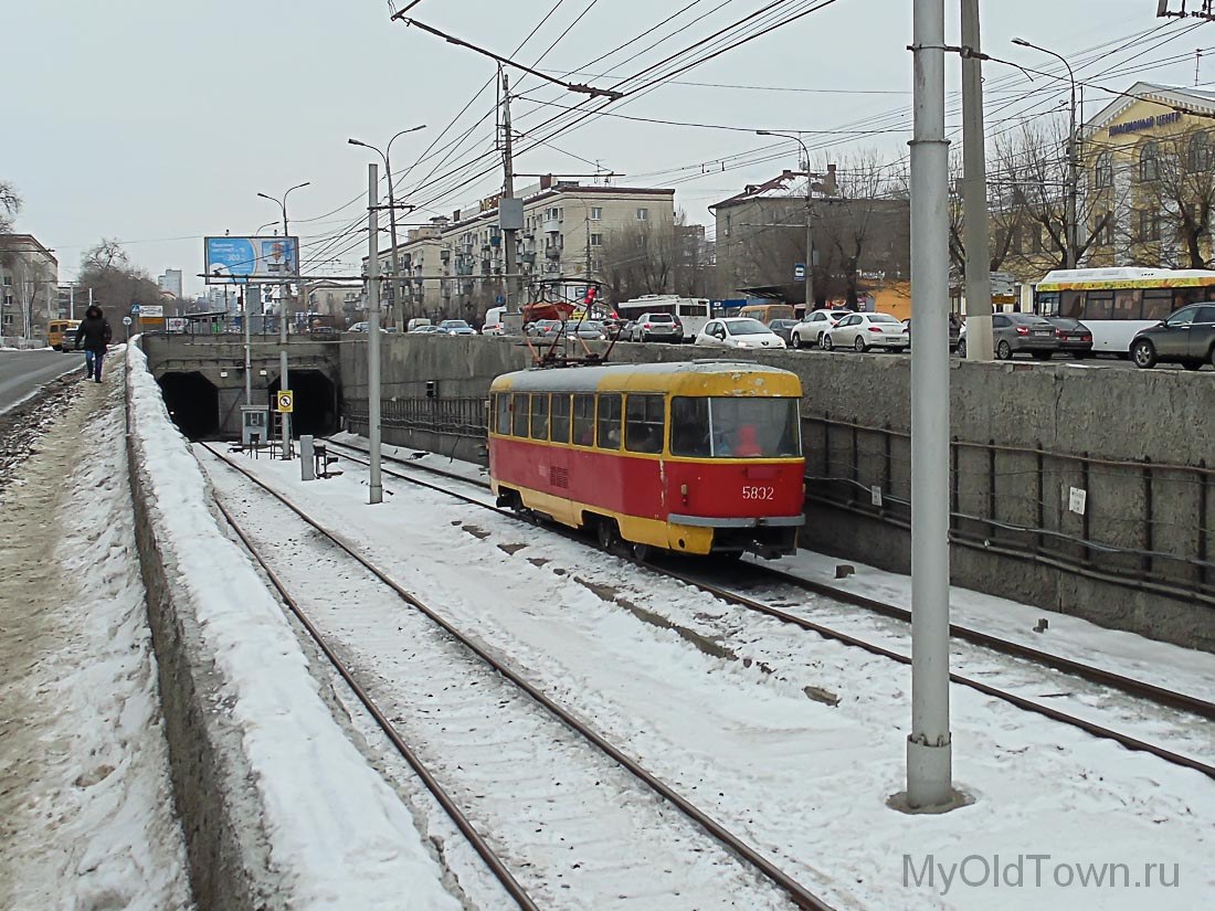 Скоростной трамвай в Волгограде. Фото